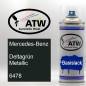 Preview: Mercedes-Benz, Deltagrün Metallic, 6478: 400ml Sprühdose, von ATW Autoteile West.